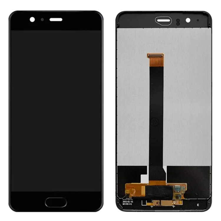 Pour Huawei P10 Plus Écran LCD de qualité B et ensemble de numériseur + cadre de rechange (sans logo) - Noir