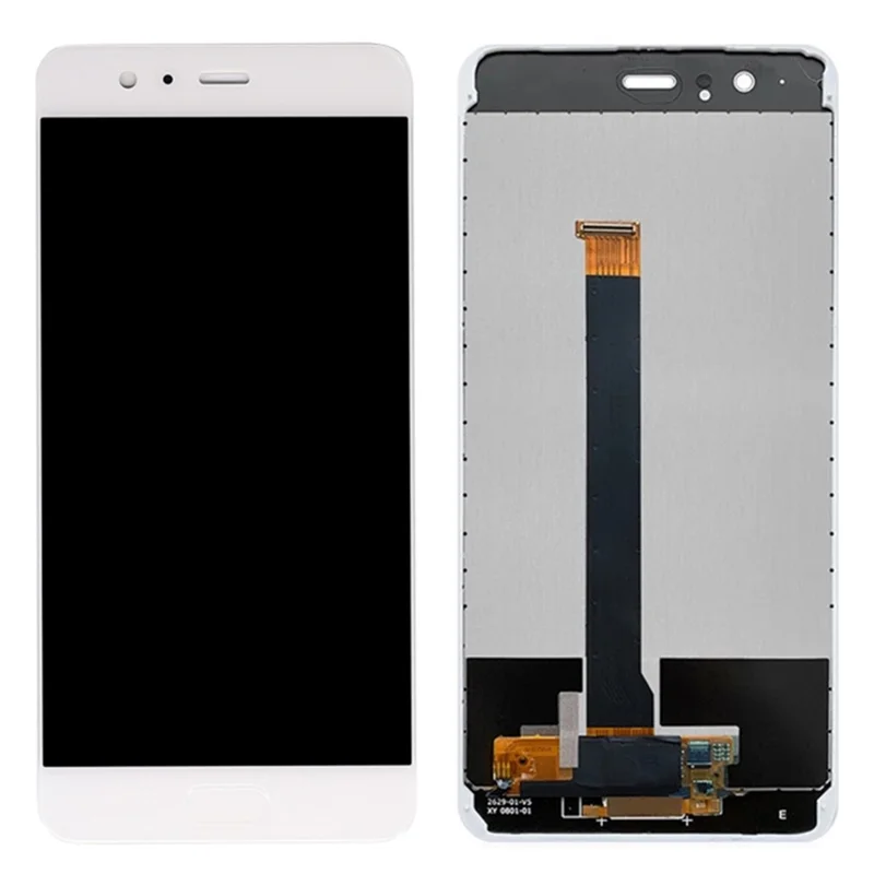 For Huawei P10 Plus Grade B LCD Screen and Digitizer Assembly + Frame Replacement Part (without Logo) - White