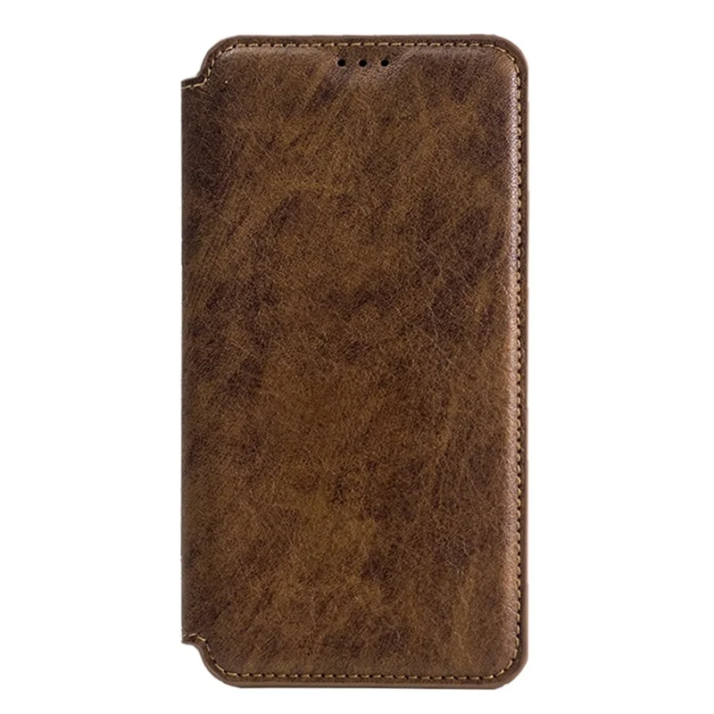 Для iPhone 15 Anti-Scratch PU+TPU матовый чехол, совместимый с MagSafe Wallet Phone Cover - Rose Gold