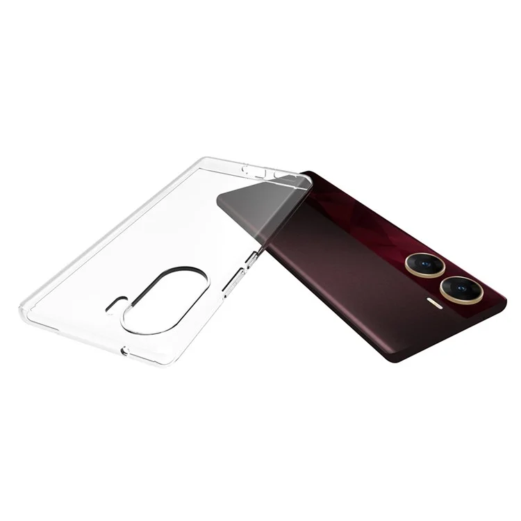Pour vivo V29e (Inde) 5G Clear TPU Coque de téléphone Ultra Fine Transparent Coque de téléphone Shell (Grand trou d'objectif arrière)
