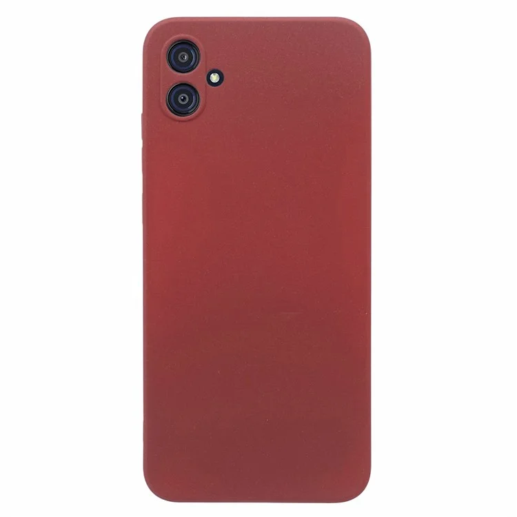 Funda de Teléfono TPU para Samsung Galaxy M04 4G / F04 4G / A04e 4G - Rojo Vino