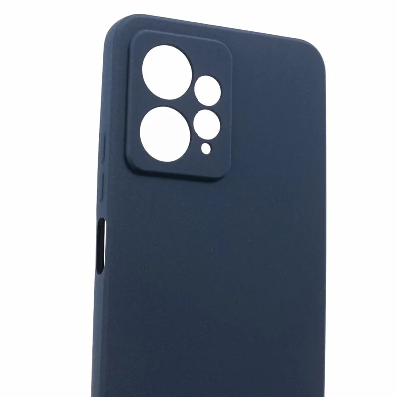 For Xiaomi Redmi Note 12 4G TPU Phone Case Double-Sided Matte Anti-scratch Back Cover - Navy Blue
