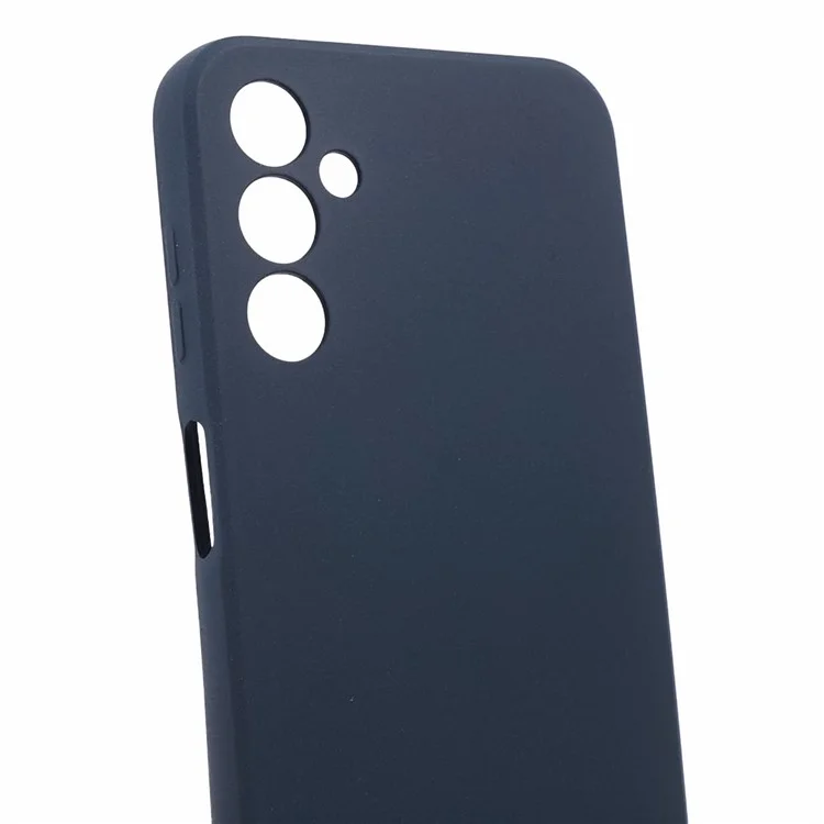 Double-Sided Matte TPU Cover for Samsung Galaxy M14 5G , Anti-scratch Cell Phone Case - Navy Blue