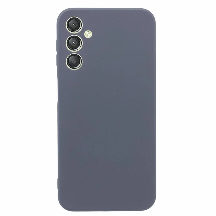 For Samsung Galaxy A24 4G (162.1 x 77.6 x 8.3mm) Double-Sided Matte Phone Case Anti-scratch TPU Cover - Grey