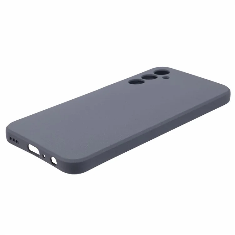 For Samsung Galaxy A24 4G (162.1 x 77.6 x 8.3mm) Double-Sided Matte Phone Case Anti-scratch TPU Cover - Grey