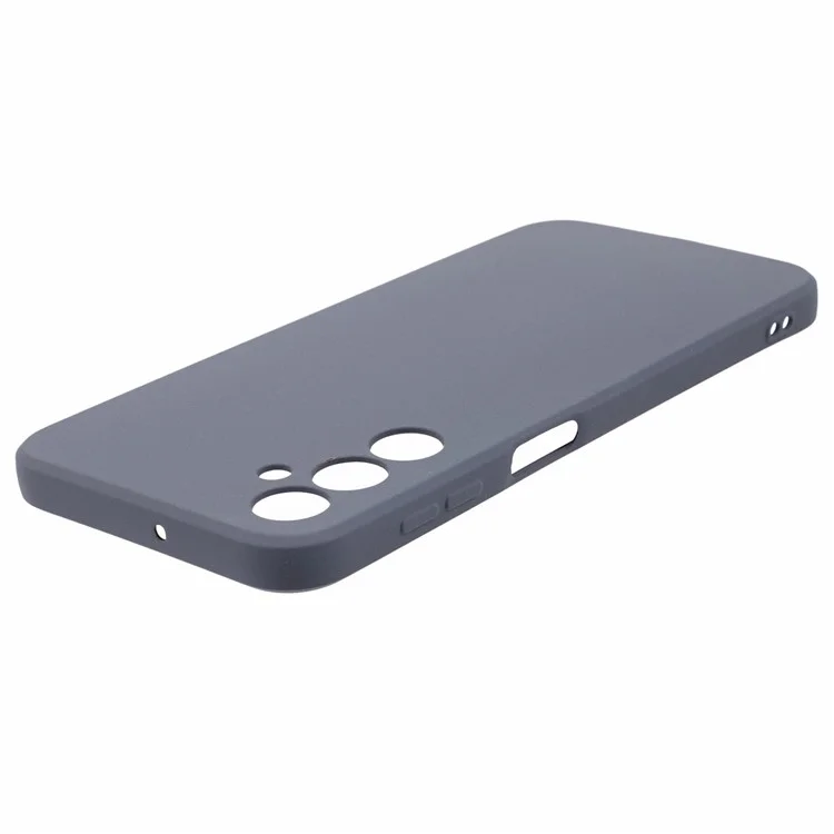 For Samsung Galaxy A24 4G (162.1 x 77.6 x 8.3mm) Double-Sided Matte Phone Case Anti-scratch TPU Cover - Grey