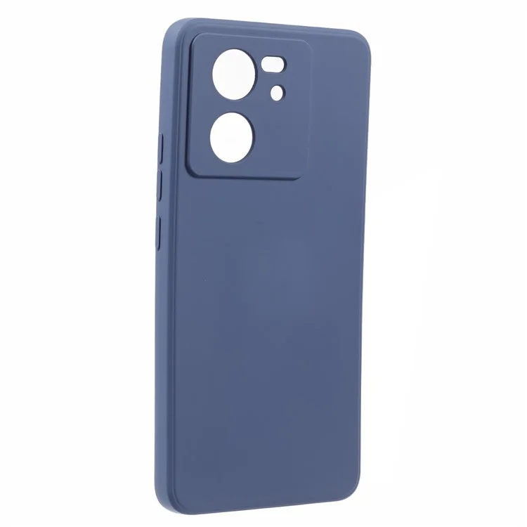 Резиновый TPU чехол для телефона Xiaomi Redmi K60 Ultra / 13T / 13T Pro, чехол для телефона с мягкой подкладкой, устойчивый к царапинам - Лавандово-серый