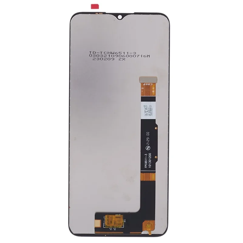 Część naprawcza ekranu LCD i zestawu digitizera marki OEM klasy S do TCL 4X 5G (bez logotypu)