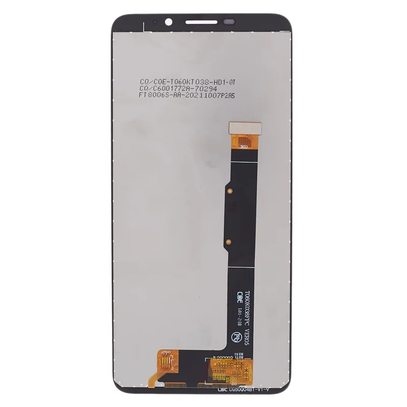 Część naprawcza ekranu LCD i zestawu digitizera marki OEM klasy S do TCL A3X (bez logotypu)
