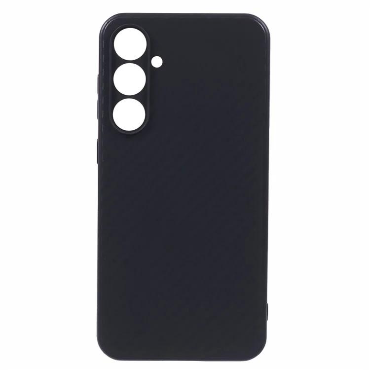 Carbon Fiber TPU Protective Case for Samsung Galaxy S23 FE , Anti-Scratch Phone Cover