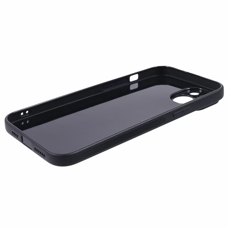 TPU-telefoonhoesje voor iPhone 15 Plus, hoesje met koolstofvezelstructuur, antislip, krasbestendig