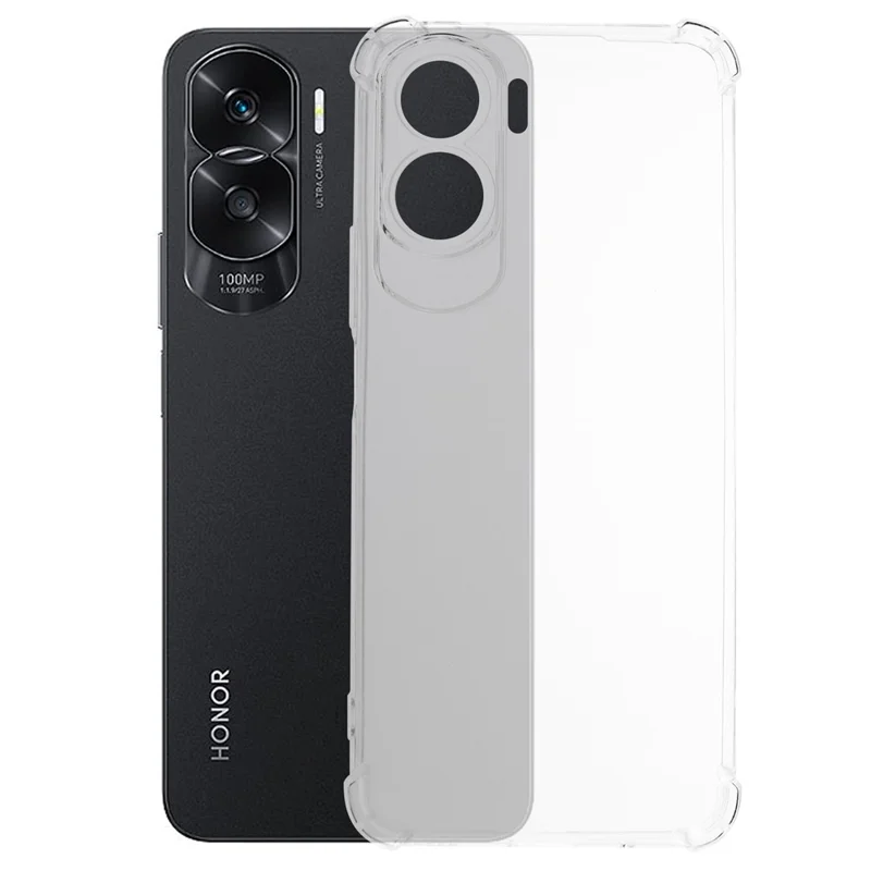Прозрачный TPU-чехол с усиленными углами для For Honor X50i 5G / 90 Lite 5G, противоударный чехол для телефона
