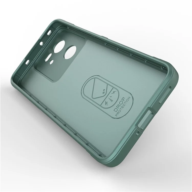 For Xiaomi Redmi K60 Ultra / 13T / 13T Pro Slim-Fit TPU Phone Case Shockproof Mobile Phone Cover - Green
