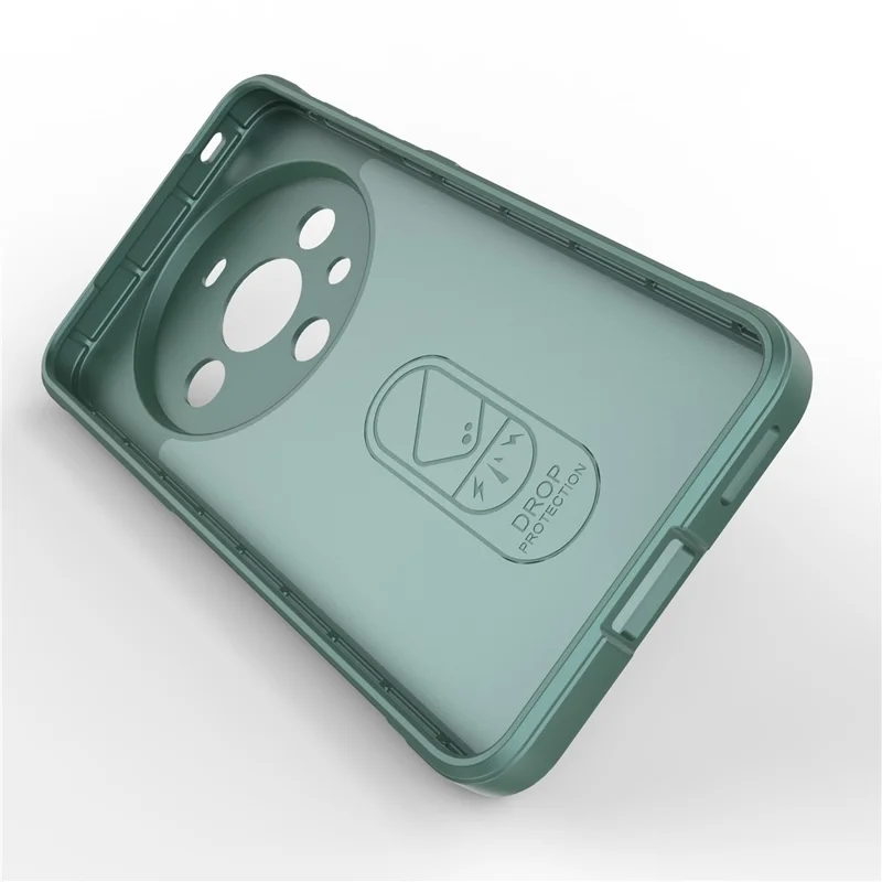 Pour Huawei Mate 60 Pro Coque de protection TPU souple Coque de téléphone antichoc - Vert