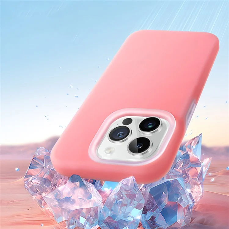 XUNDD Jelly Series Phone Case for iPhone 15 Pro , Microfiber Lining Liquid Silicone+PC Back Cover - Purple