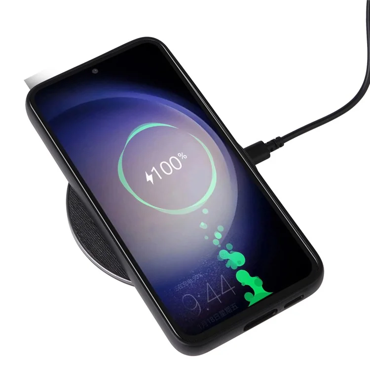 Чехол для мобильного телефона Samsung Galaxy S23 FE, противоударный, с текстурой змеи, PU + PC + TPU