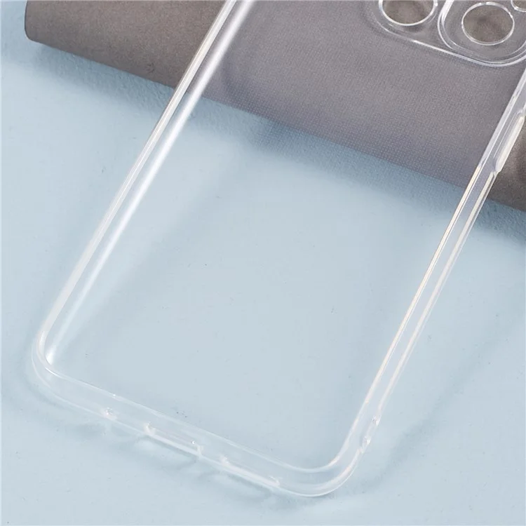 Pour Xiaomi Redmi 12C 4G / Redmi 11A 4G / Poco C55 4G 2.0mm Coque TPU sans Filigrane Transparent Housse de Protection