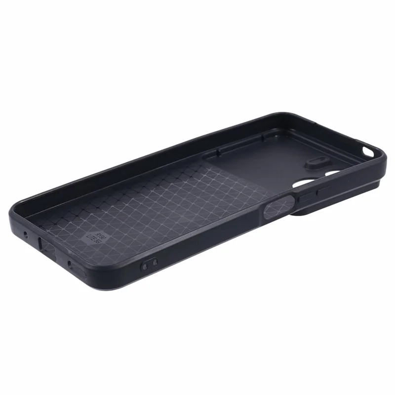 For Honor 90 Lite 5G Slide Lens Protection Phone Case PC+TPU Ring Kickstand Cover - Black