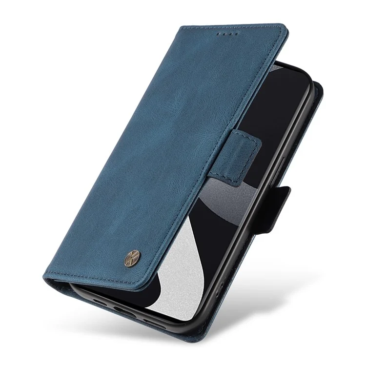 YIKATU YK-005 Custodia a portafoglio in pelle PU per Xiaomi 13 Lite / Civi 2 5G, con tocco al tatto, flip e wallet per telefono - Blu
