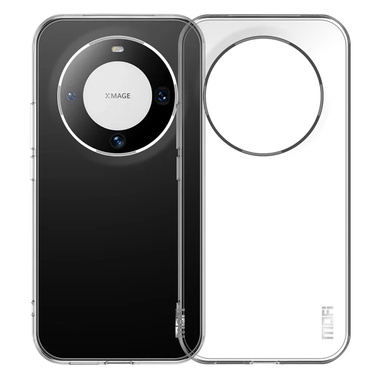 MOFI für Huawei Mate 60 Mobiltelefon-Abdeckung HD transparente Telefon-Hülle stoßfeste Rückenschale