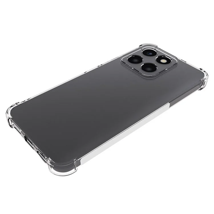 For Honor X6a 4G 1.0mm Ultra-Thin Phone Case Four Corner Ati-drop TPU Cover (Precise Rear Lens Hole)