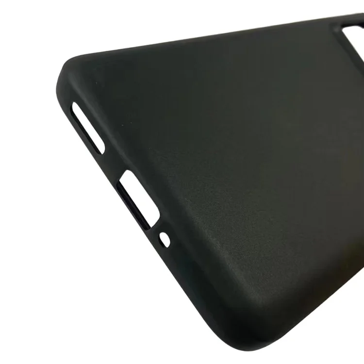 TPU Shell for Xiaomi 13T Pro / 13T Glossy Phone Cover Bump Proof Back Case (Big Rear Lens Hole) - Black