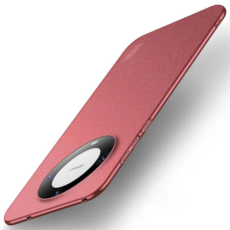MOFI Shield Matte Series for Huawei Mate 60 Pro Hard PC Phone Case Anti-fingerprint Phone Cover - Red