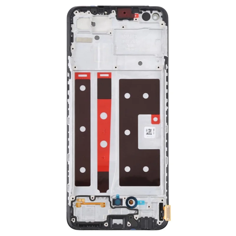 For Oppo Reno4 F OEM Grade S AMOLED Screen and Digitizer Assembly + Frame Replacement Part (without Logo)