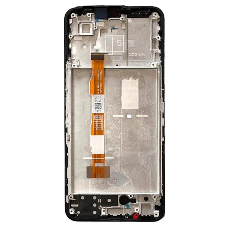 För vivo Y35 4G (2022) OEM Grade B LCD-skärm och digitizermontering + ramdel (utan logotyp)