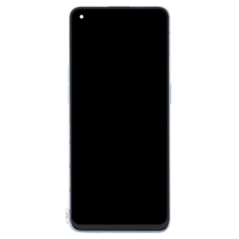 For Oppo Reno6 5G Grade C OLED Screen and Digitizer Assembly + Frame Repair Part (without Logo) - Blue