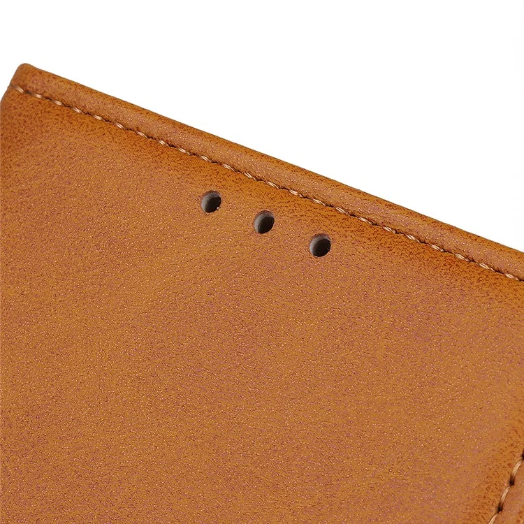 Per Huawei Mate 60 Custodia in pelle resistente ai graffi, texture in pelle bovina - Marrone