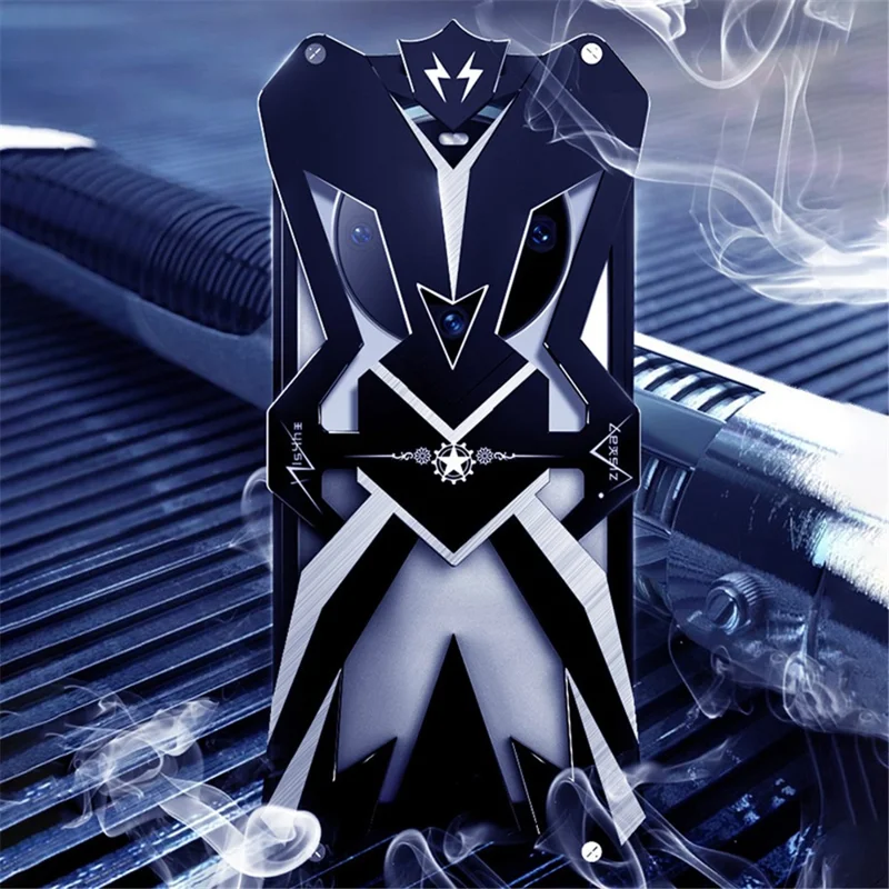 Para Huawei Mate 60 Pro+ Capa de Telefone Protetora de Alumínio Resistente a Choques