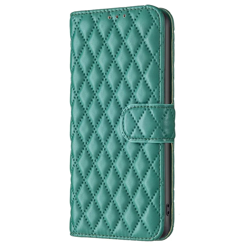 BINFEN COLOR BF Style-14 para Honor 90 Capa de Carteira de Couro Impresso Antiimpacto Stand Phone Cover - Verde