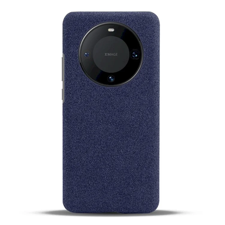 Tuch+PC-Handyhülle für Huawei Mate 60 Pro+ , Kratzfeste Handyhülle - Blau