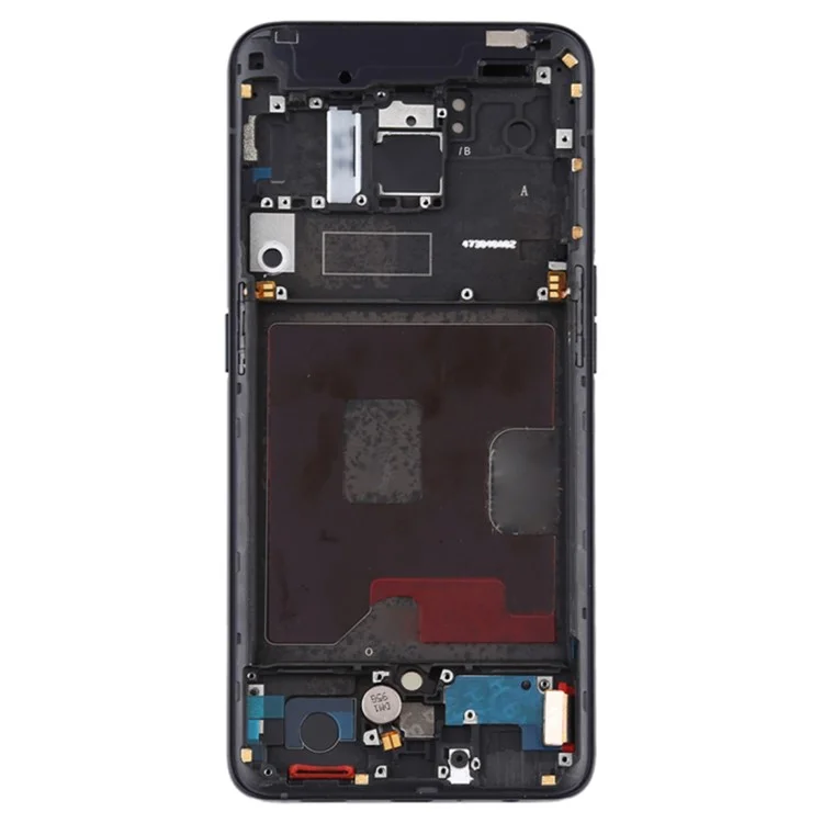 Для Oppo Reno / Reno 5G Grade C LCD-экран и сборка цифрового датчика + рамка (TFT-технология) (без логотипа) - черный