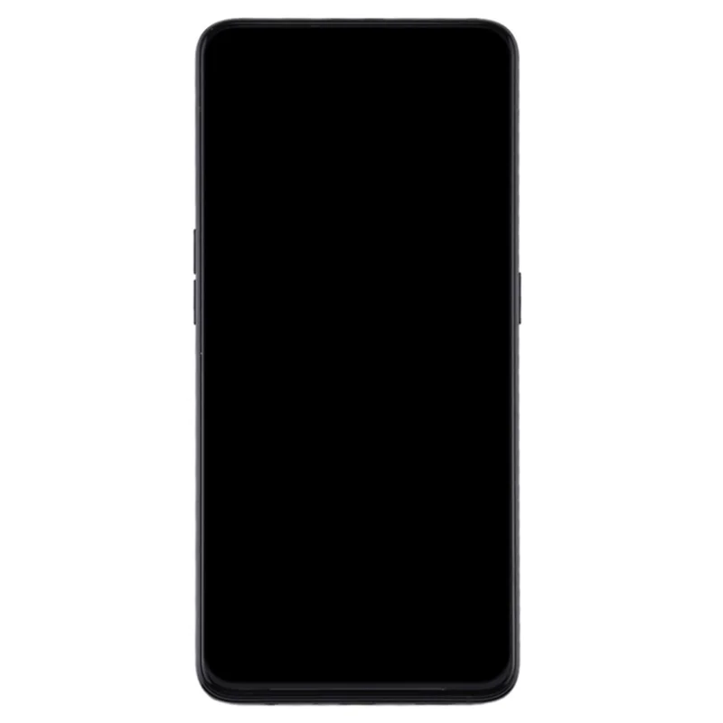 For Oppo Reno / Reno 5G OEM Grade S AMOLED Screen and Digitizer Assembly + Frame Replacement Part (without Logo) - Black