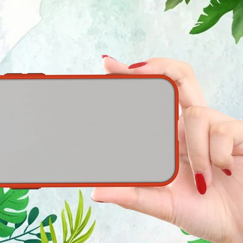 For iPhone 15 Plus Phone Case Skin-Touch Anti-Scratch TPU+PC Cover - Green