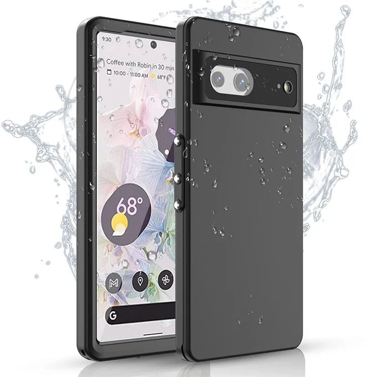 For Google Pixel 7 5G FS Series IP68 Waterproof PC+TPU Phone Case Diving Drop-proof Mobile Full Protection Cover