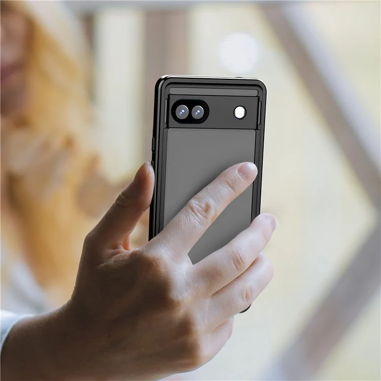 For Google Pixel 6a FS Series IP68 Waterproof Diving Case Anti-fall Full Protection Phone Clear Cover Shell