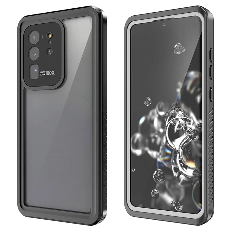 FS Series IP68 Custodia Impermeabile Per Samsung Galaxy S20 Ultra Trasparente Protezione Telefonica Completa
