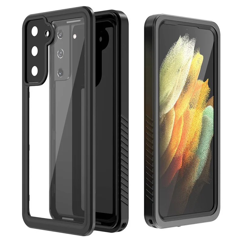 For Samsung Galaxy S21+ 5G FS Series IP68 Waterproof Anti-drop Case Diving Shock-proof Clear Cell Phone Cover