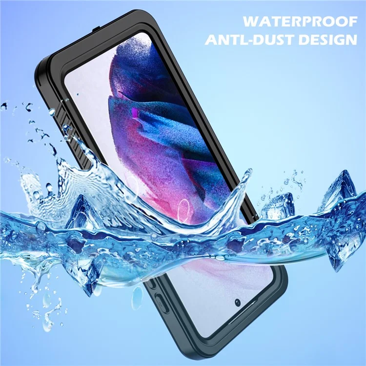 IP68 Caixa à prova d'água e a prova de queda para Samsung Galaxy S21 FE 5G FS Series Capa de telefone móvel de PC claro + TPU