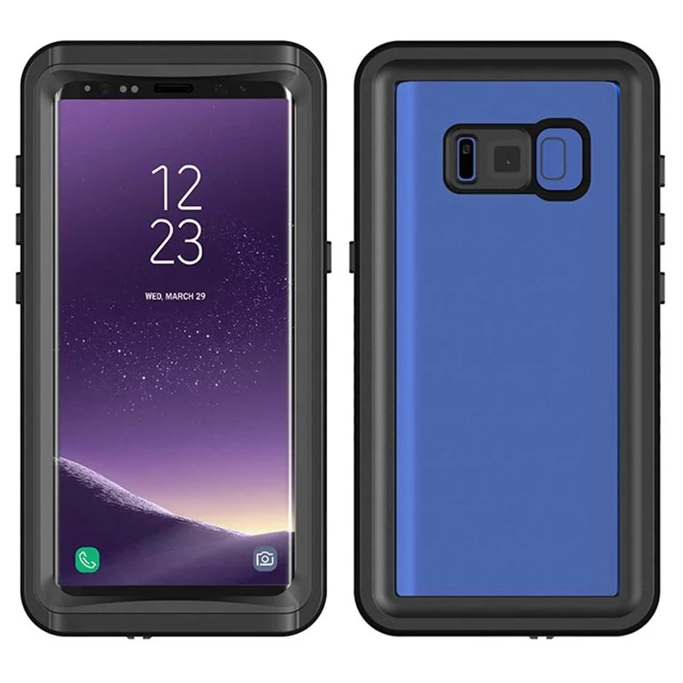 Série FS Pour Samsung Galaxy S8 Téléphone Affaire du Téléphone IP68 IP68 Couverture Transparente Anti-bas Imperméable