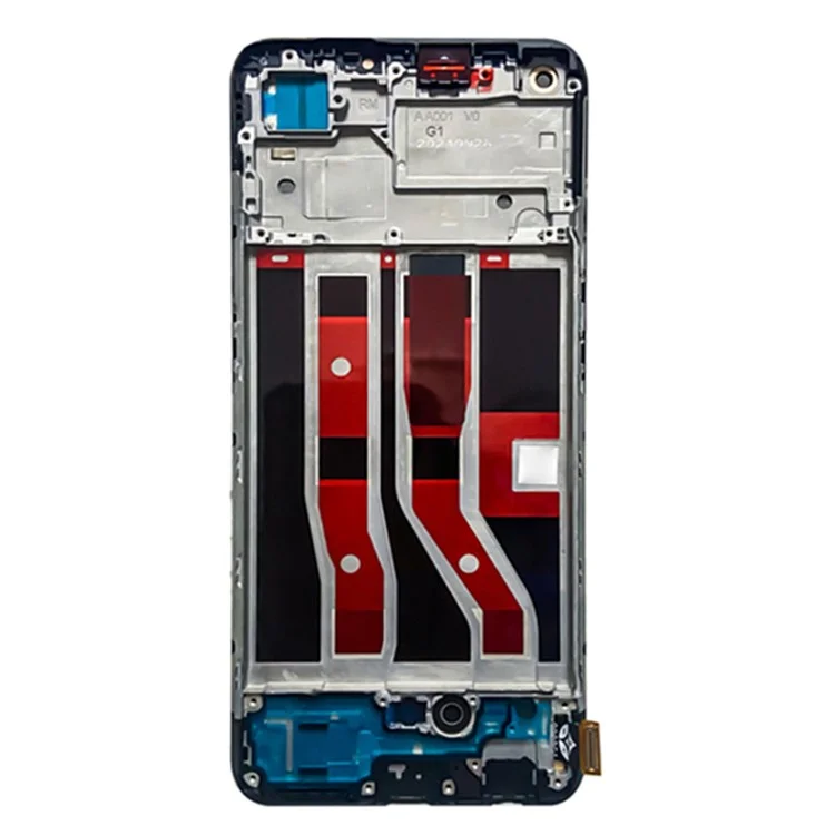For Oppo A74 4G / A95 4G / F19 OEM Grade S AMOLED Screen and Digitizer Assembly + Frame Spare Part (without Logo)