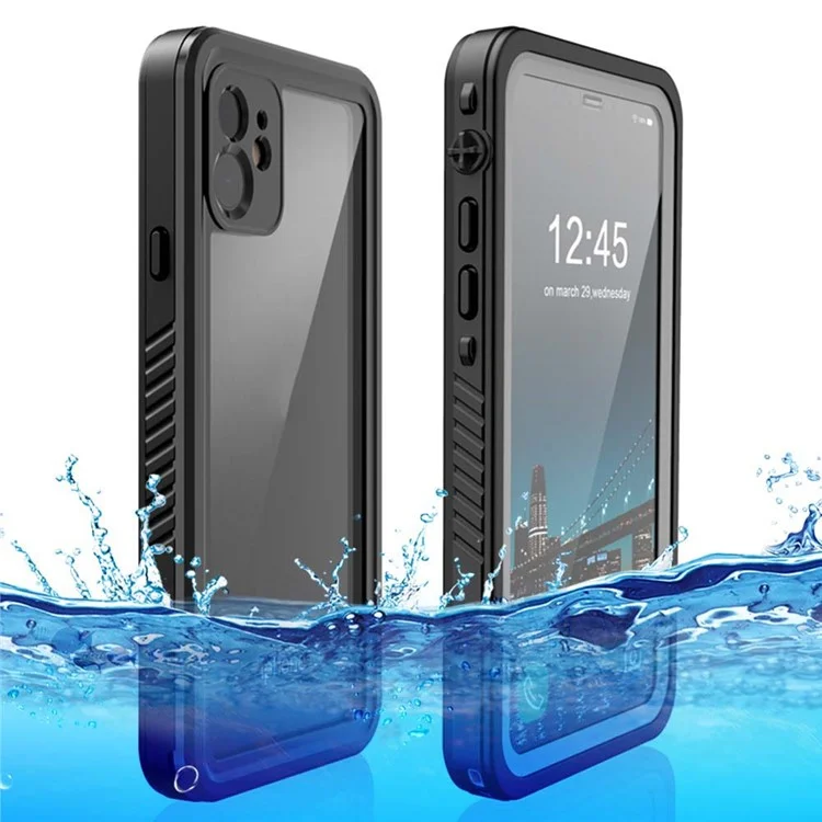 FS Series For iPhone 11 Waterproof Case Dustproof IP68 Underwater Full Body Sealed Clear Phone Cover