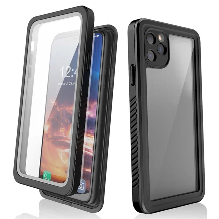 FS-Serie für iPhone 11 Pro Max wasserdichtes Handyhülle IP68 Unterwasser 2m sturzsicher klare Abdeckung