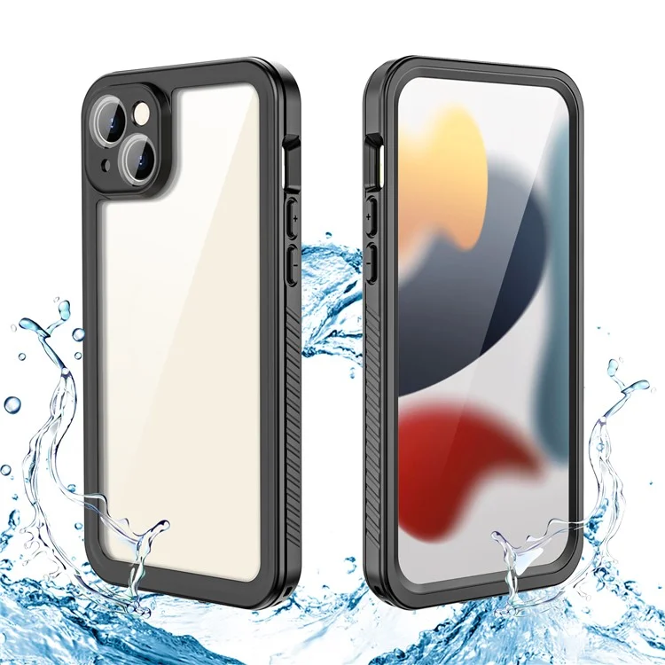 REDPEPPER FS Series for iPhone 15 Plus All-inclusive Phone Case IP68 Waterproof Dustproof Snowproof Clear Cover