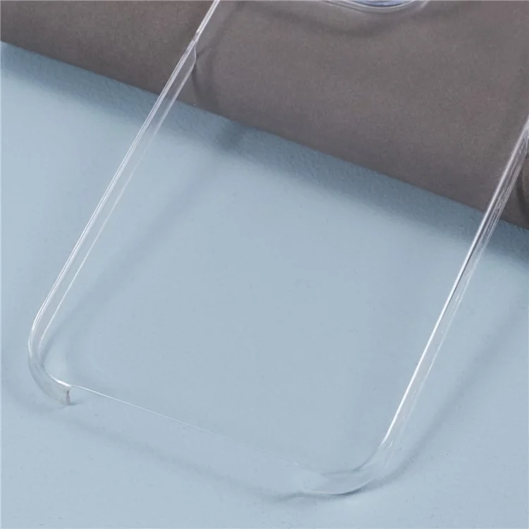 For iPhone 15 Pro Clear Case Full Protection Acrylic+PET+TPU Phone Cover