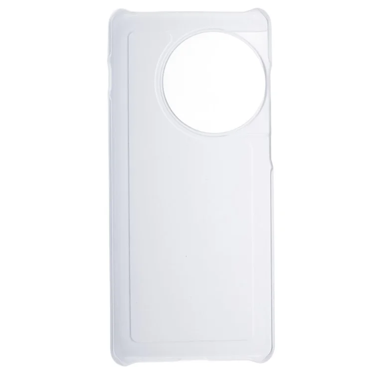For OnePlus Ace 2 Pro 5G Case Shockproof Rubberized PC Mobile Phone Cover - Transparent