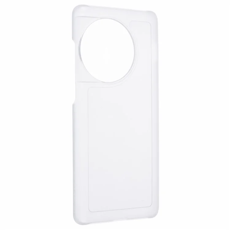 For OnePlus Ace 2 Pro 5G Case Shockproof Rubberized PC Mobile Phone Cover - Transparent